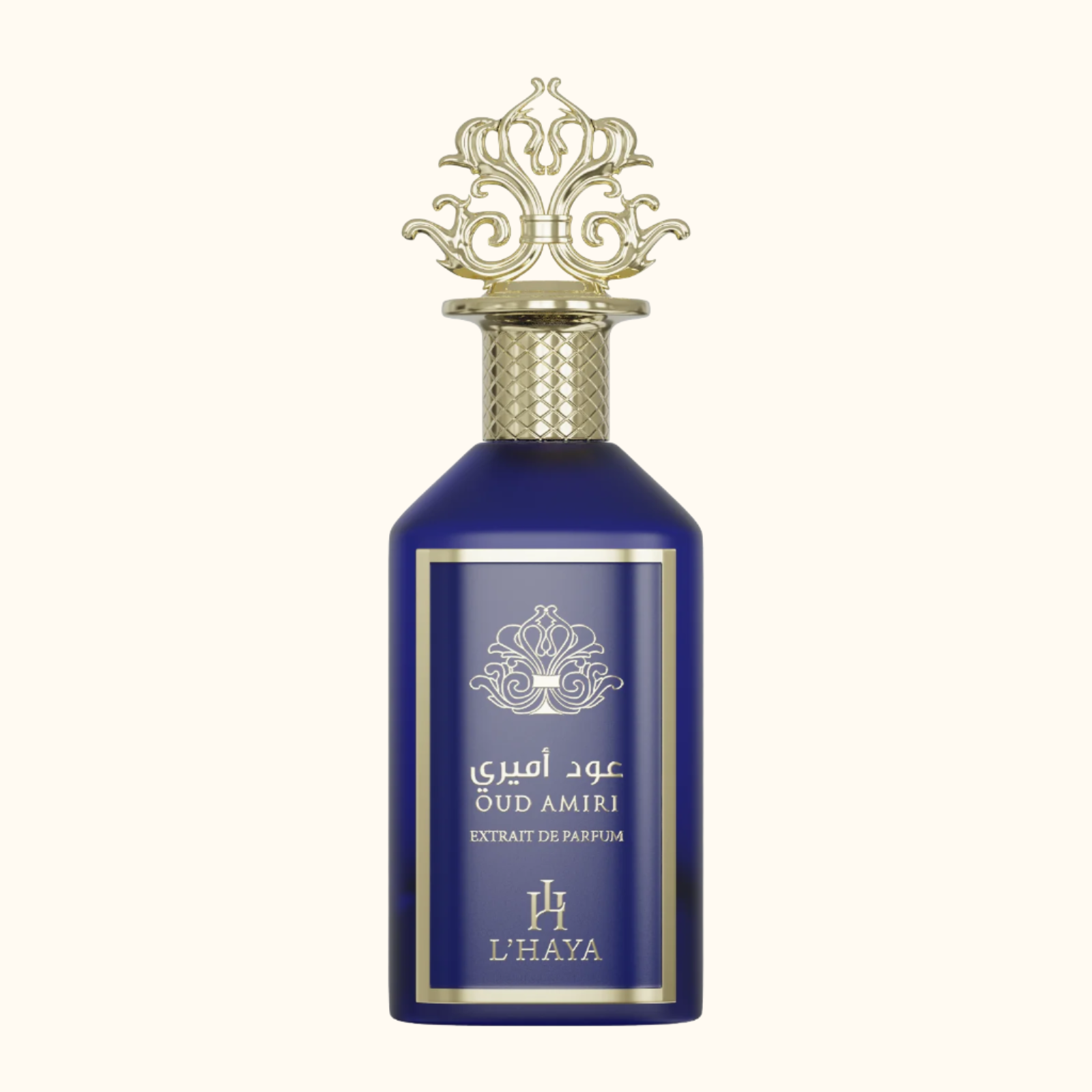 Oud Amiri Extrait de Parfum bottle - luxury fragrance by L'Haya